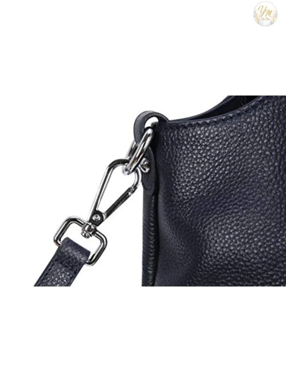 Genuine Cowhide Leather Satchel Hobo Bag Crossbody Shoulder Tote with